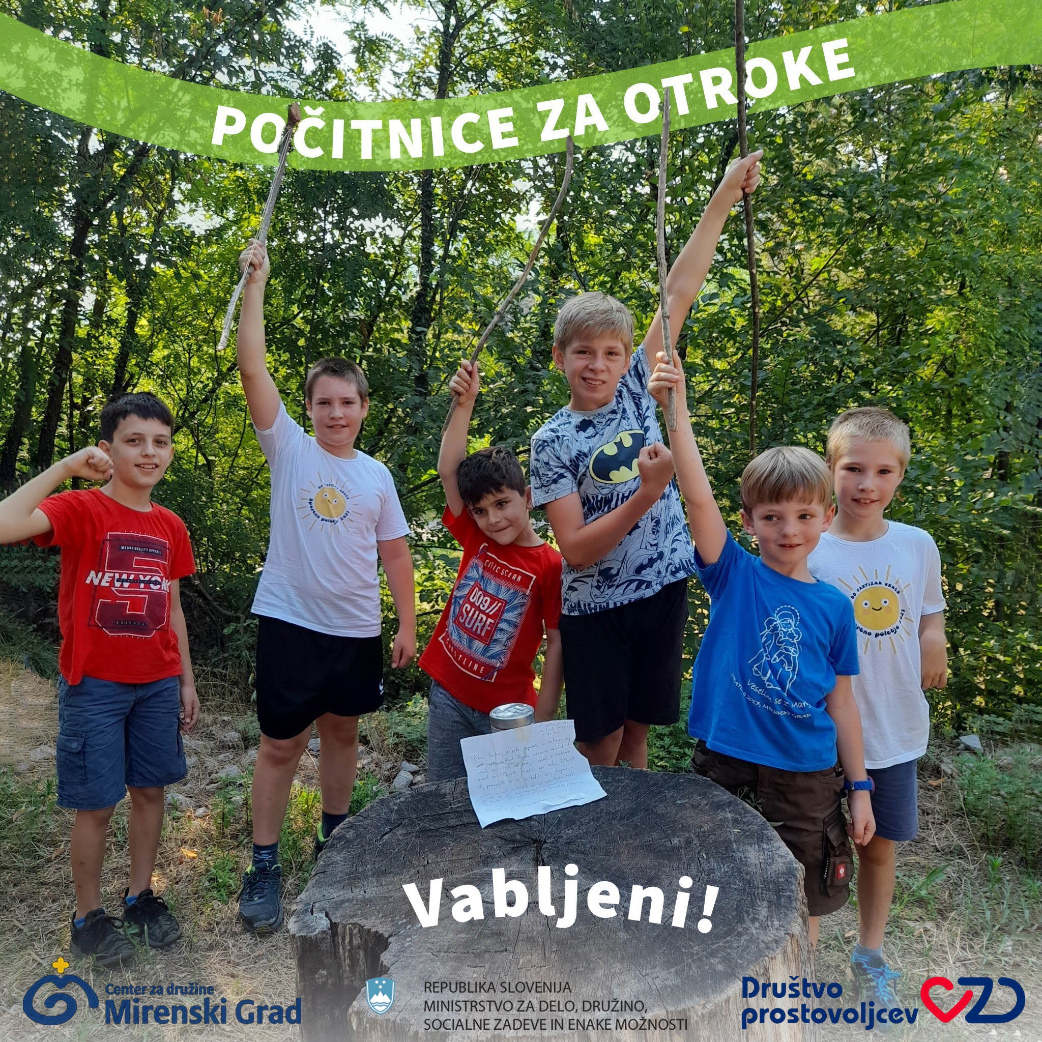 Počitniške aktivnosti za otroke 2026 (oratorij, varstvo)