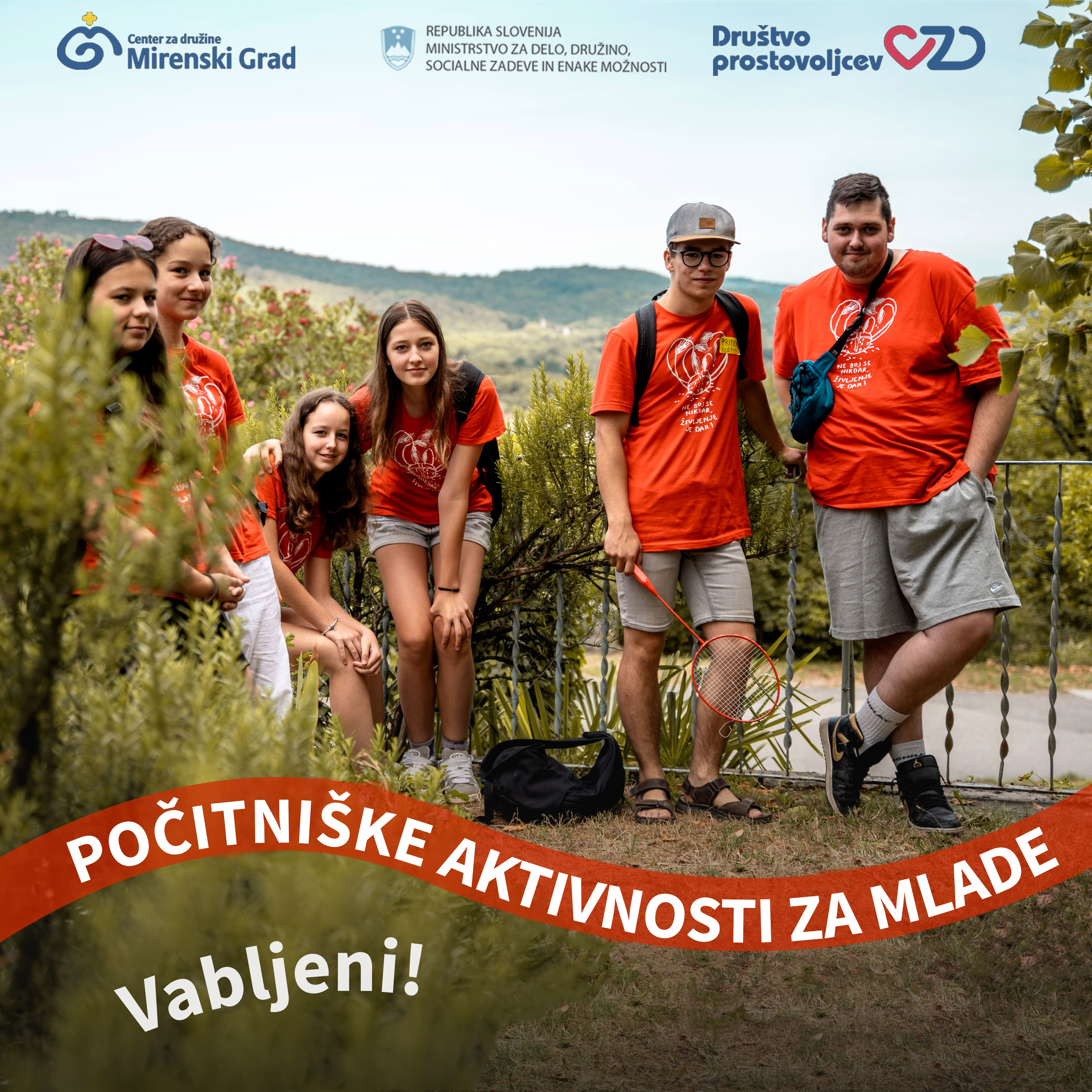 Počitniške aktivnosti za mlade 2026