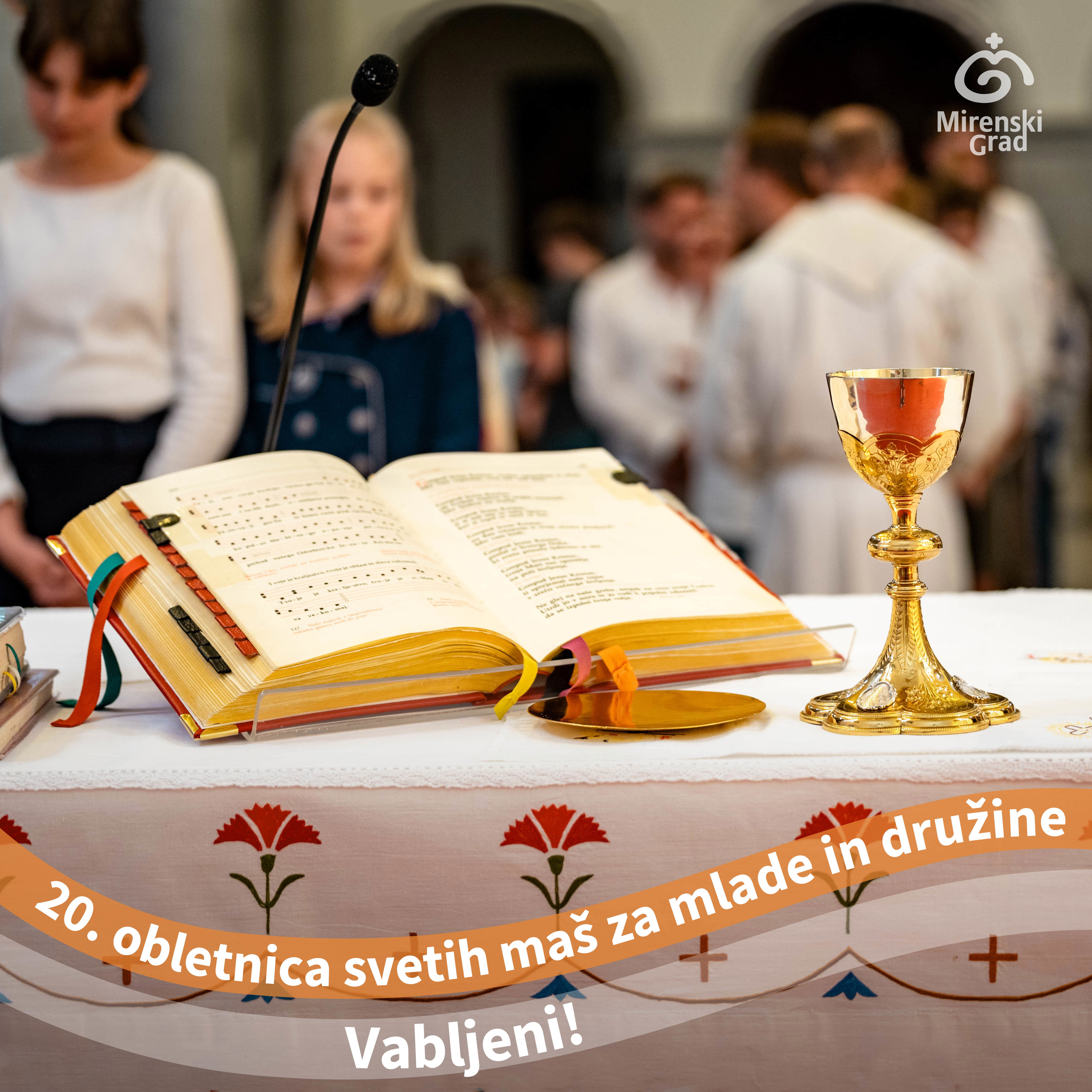 Jubilejna sveta maša za mlade in družine
